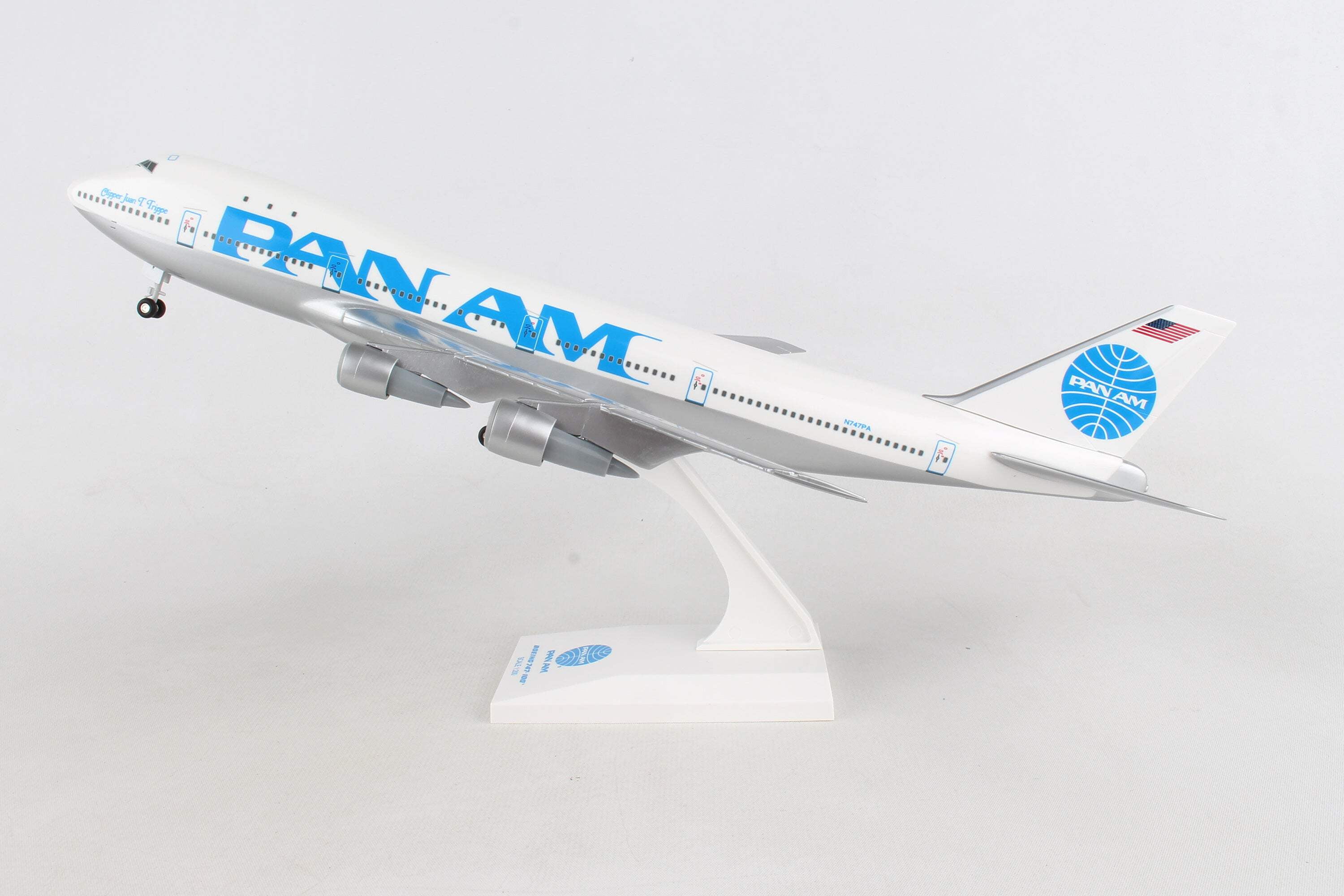 1/200　PAN　AM　B727-21 Pan American Airlines 727-21 Die-Cast Model