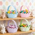 thumbnail image 6 of Gifts Dianli 12 Pack DIY Easter Paper Gift Baskets Craft Kits With Handles Bunny Egg Chick Designs for Kids Party Favors Egg Hunts Classroom Crafts and Home Decor, 6 of 6
