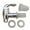 silver, variant on PASILI Stylish Replacement Tap For Beverage Dispenser With User Friendly Design