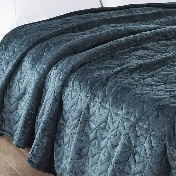 Beautyrest Pinsonic Heated Quilted Blanket King