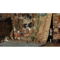 thumbnail image 3 of Ricardo Villegas Cordero 18x12 Black Modern Framed Museum Art Print Titled - In the Hall (1879), 3 of 5