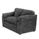 thumbnail image 3 of Sala 3-2 TRINITY Aston 2 piezas ( Sofá, Love Seat ) Gris Carbón Para Sala, 3 of 12