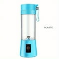 thumbnail image 4 of Portable Electric Blender - Mini Smoothie Juicer Cup Electric Mixer USB Charging 6 Blades Vegetable Juicer Blender Mixer Milkshaker, 4 of 14