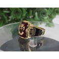 thumbnail image 2 of Vintage Style 925 Sterling Silver CZ Rectangle GemStone Custom High School Class Ring for College & University Students, Graduation Ring, 2 of 2
