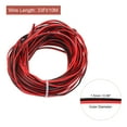 thumbnail image 2 of 28 Gauge 2 Conductor Parallel Wire, 33Ft/10M Long 1.2mm Dia 300V for LED RGB Cable, Internal Wiring, 2 of 6
