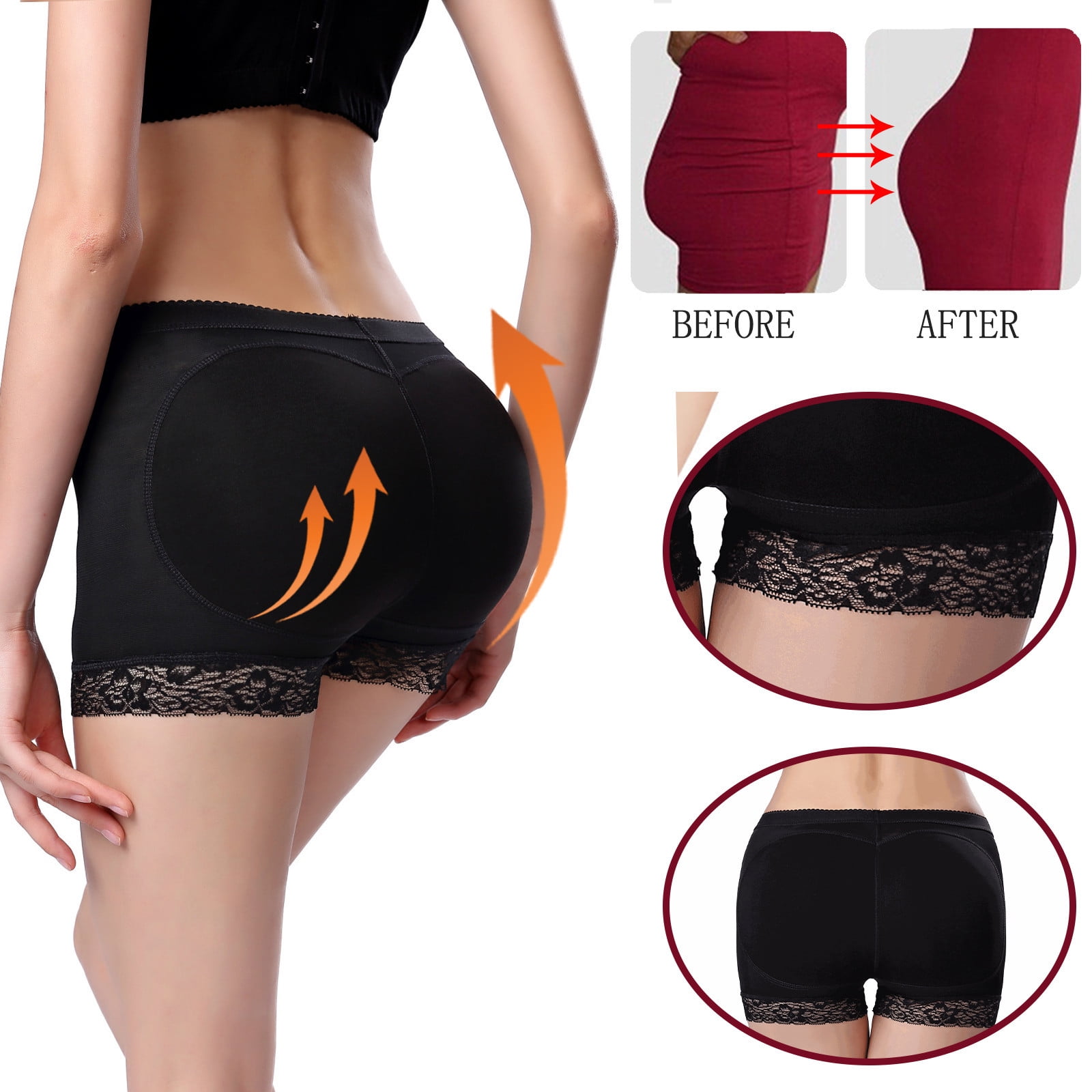 JNGSA High Waisted Womens Underwear Cotton Tummy Control