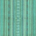 thumbnail image 1 of Ahgly Company Indoor Square Abstract Light Blue Modern Area Rugs, 6' Square, 1 of 4