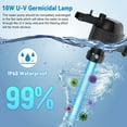 Tawatiler Aquarium Filter U V Light 10W 5 in 1 Filtration System 210 tawatiler-aquarium-filter-u-v-light-10w-5-in-1-filtration-system-210