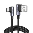thumbnail image 1 of Cable USB a USB C UGREEN de carga rápida de 90 grados, 2 m, 1 of 8