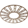 thumbnail image 2 of 32"OD x 11 5/8"ID x 3/8"T Hale Wood Fretwork Pierced Ceiling Medallion, Walnut, 2 of 3