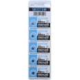 thumbnail image 1 of Maxell Watch Calculators Battery Button cell Silver Oxide SR521SW SR-521SW 379 1.55v (5 Batteries), 1 of 1