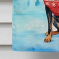thumbnail image 6 of Black and Tan Coonhound Christmas House Flag, 6 of 7