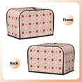 thumbnail image 3 of Honeii Strawberry Print 2 slice Toaster Cover, Two Slice Toaster Dust-proof Cover For Kitchen Small Appliance and Fingerprint Protection, 3 of 7