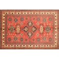 thumbnail image 1 of Ahgly Company Machine Washable Indoor Rectangle Traditional Peru Brown Area Rugs, 7' x 10', 1 of 7