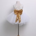 thumbnail image 5 of Douhoow 0-9Y Girl Sequins TuTu Dress Wedding Birthday Party Princess Dress Backless Sundress, 5 of 7