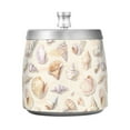 thumbnail image 7 of Yayeee Ashtray with Lid for Cigarette Smokeless Stainless Steel Home Ash Holder, Colorful Watercolor Seashells, 7 of 7