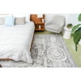 thumbnail image 2 of Unique Loom Bromley Collection Vintage Traditional Area Rug, 5 x 8 Feet, Light Gray/Ivory, 2 of 2