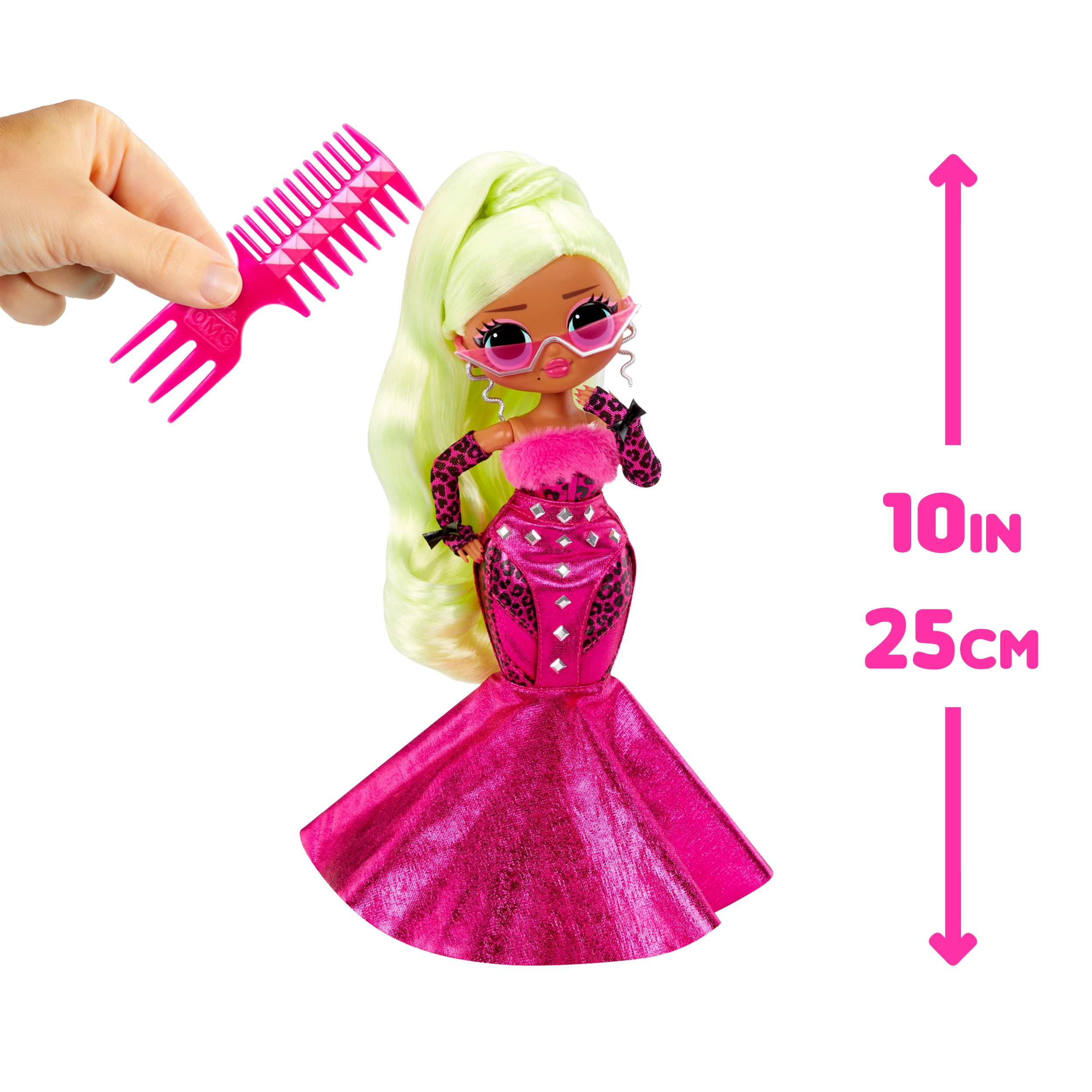 LOL Surprise OMG Lady Diva Fashion Doll with Fashions and Accessories, Ages 4+