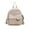 White-WH-home supplies, variant on LEFTHIGH Home Mini Backpack Ins Cute OL Commuting Small Cosmetic Bag Corduroy Texture Student Versatile Schoolbag Adjustable Shoulder Strap Fashion Birthday Gifts