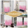 thumbnail image 5 of Pink Christmas Shower Curtain - Water Repellent Fabric Shower Curtains Washable, Winter Xmas Trees Snowflakes Rustic Decorative Polyester Cloth Bathroom Curtains Modern Bath Decor 72"x84", 5 of 8