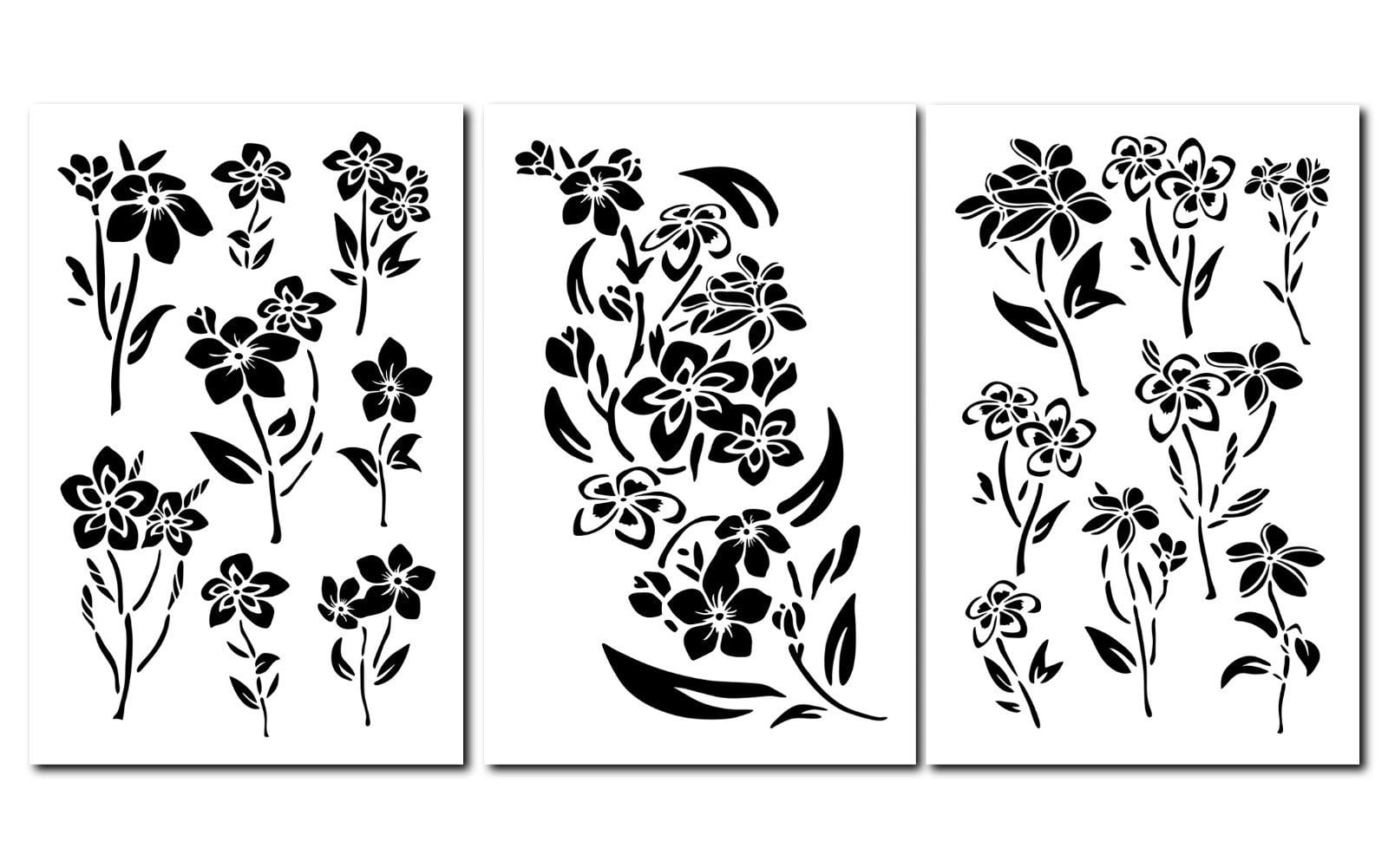 Travel Summer Icon Stencil Airbrush Crafting Wall art Home Decal