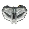 thumbnail image 2 of LOVIVER Motorcycle LED Taillight Smoky Lens Replacement Tail Brake Light Integrated Turn Clear, 2 of 8