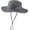 Dark Grey, variant on Men's UPF 50+ Wide Brim Boonie Hat Breathable Fishing Hiking Sun Hat