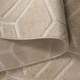 thumbnail image 6 of SAFAVIEH Stella Ruadhan Geometric Indoor/Outdoor Area Rug, Beige, 6'7" x 6'7" Round, 6 of 12