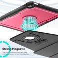 thumbnail image 4 of FJLBDE Case for iPad (A16) 11th Gen 2025/ iPad 10th Gen 10.9 Inch 2022, 360 Rotating Stand iPad Protective Case Cover with Auto Wake/Sleep, Red, 4 of 7