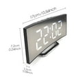 thumbnail image 2 of Reloj despertador digital, , reloj digital para y adultos, relojes despertadores para dormitorios Verde Macarena Despertador digital, 2 of 7