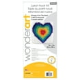 thumbnail image 2 of WonderArt® 12" x 12" Latch Hook Kit, Shaggy from The Hearkit, Acrylic Yarn Cotton Canvas, 2 of 3