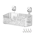 thumbnail image 1 of Aedtie Rack Kitchen And Bathroom With Household Wall Mounted Shelves Perforated Hanging Basket Multifunctional Storage Basket, 1 of 9
