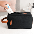 thumbnail image 2 of 2pcs Cosmetiquera Riñonera Organizador Viaje Xtellar negro, 2 of 3