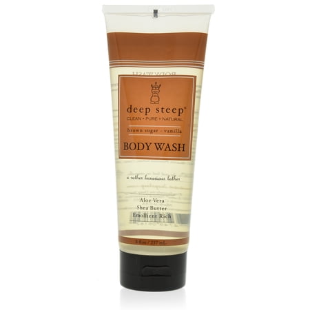 Deep Steep Body Wash, Brown Sugar Vanilla, 8 oz