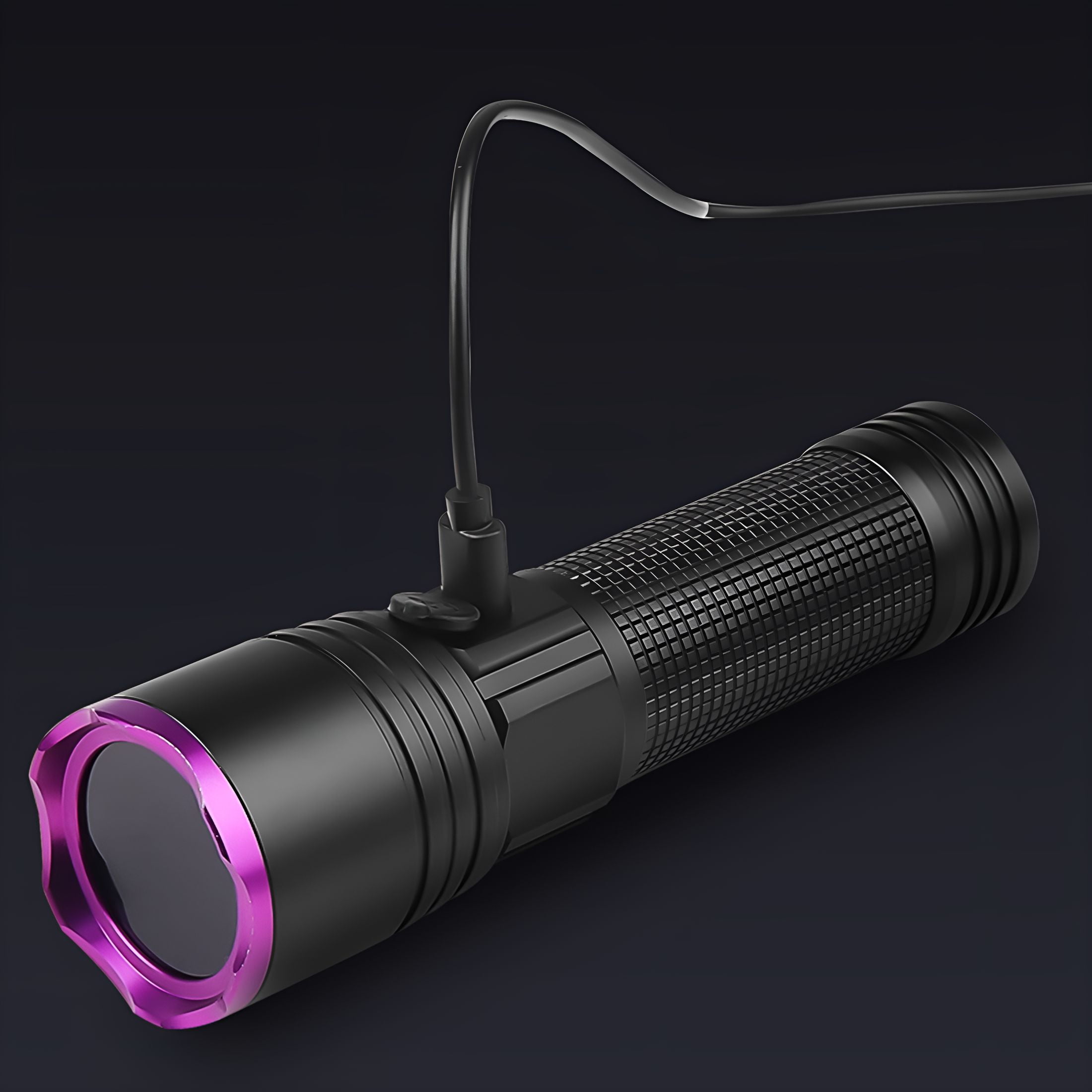 HIBIBUD Rechargeable Blood Tracking Light for Night Hunting 2000 Lumens Blood Trail Tracking Flashlight with Charging Cable