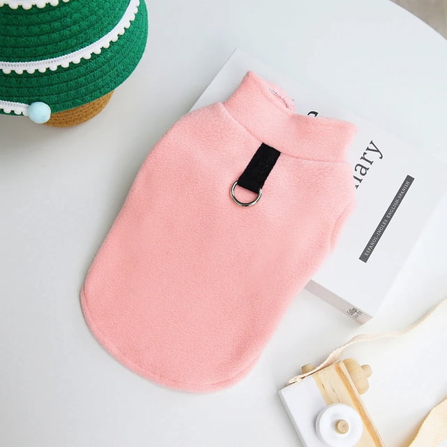 Warm Small Dog Clothes Soft Fleece Cat Dogs Clothing Pet Puppy Winter Vest Costume For Small Medium Dog Cats Chihuahua Yorkie ShopWise Round
