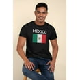 thumbnail image 3 of Old Glory Mens World Cup Distressed Flag Mexico Short Sleeve Graphic T Shirt, 3 of 6