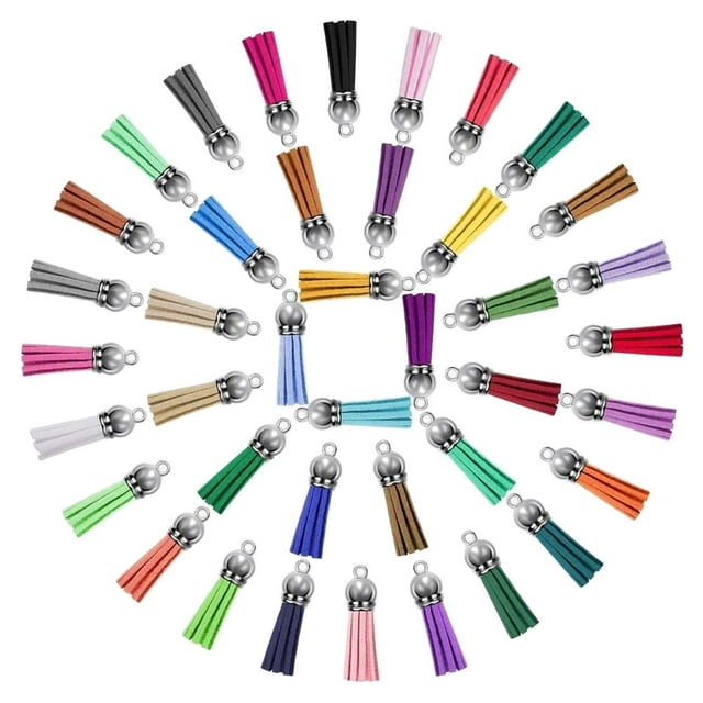 200pcs Borlas de Cuero Zulema Colgante Bricolaje Joyería