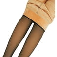 thumbnail image 6 of Inevnen Womens Winter Warm Pantyhose Tights Slim Stretchy Opaque Fleece Lined Leggings Pants, 6 of 6