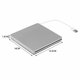 thumbnail image 5 of sweethay Ranura externa USB DVD CD RW Drive Burner Laptop Desktop Notebook Portable DVD Writer Juegos de teclado y mouse para computadora, 5 of 6