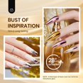 thumbnail image 4 of Kit de gel para extensiones de uñas Beetles Poly con lámpara UV y accesorios, 4 of 8