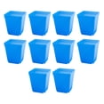 thumbnail image 4 of 10Pcs Bonsai Planter Nursery Flower Pot Garden Square Home Plastic Decor Supply, 4 of 8