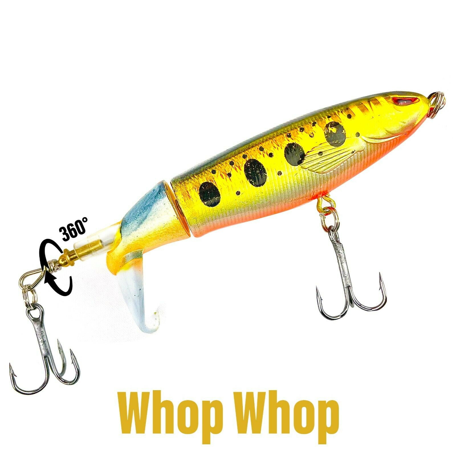 Whopper Plopper Topwater Fishing Lures Floating Pencil 3 Joint Swimbait  Rotating Tail Megabass Bait Wobblers Bait for Pike Perch