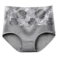 thumbnail image 3 of Baiways Women's Cotton Underwear High Waisted Ladies Breathable Panties Full Coverage Plus Size Briefs L-5XL, 3 of 6