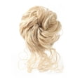 thumbnail image 2 of Synthetic Messy Curly Chignon Dount Hair Bun with Elastic Band Synthetic Fibre Ponytail Hairpiece, 2 of 7