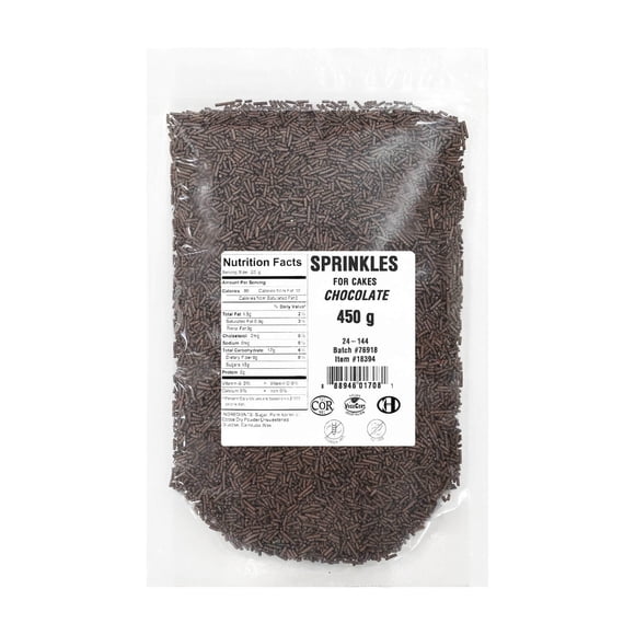 SPRINKLES CHOCOLATE - CERTIFIED 450 g