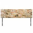 thumbnail image 3 of Casino Headboard, Old Playing Cards Themed Vintage Classic Style Entertaining Wealth Fortune, Upholstered Decorative Metal Bed Headboard with Memory Foam, King Size, Beige Red Black, by Ambesonne, 3 of 4
