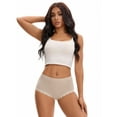 thumbnail image 5 of Unique Bargains High Waisted Tummy Control Briefs 3XL Pink, 5 of 6