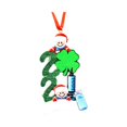 thumbnail image 3 of Resina De Navidad Navidad Familia Diy Bendiciones Escritas A Mano Colgantes De Muñeco De Nieve Regalo Para Amigo O Familia Speravity HA040823-34, 3 of 6