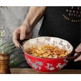 thumbnail image 4 of New Cherry Bianual Hollow Ceramic Dessert Bowl, 4 of 4